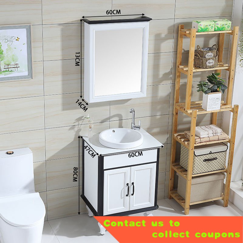 Wash Basin Cabinet Bathroom Cabinet Combination Bathroom Table Floor ...