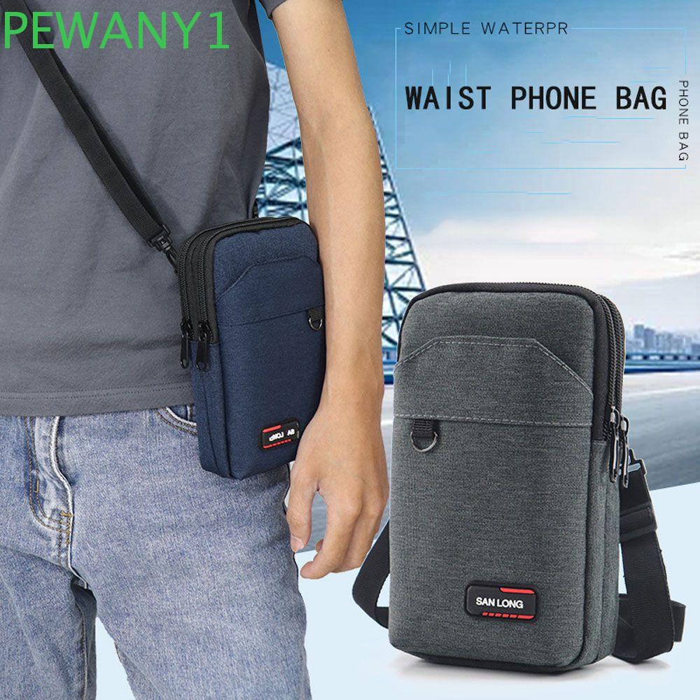PEWANY1 Wasit Bag Single/Double Layer Travel Tool Wallet Case Shoulder ...