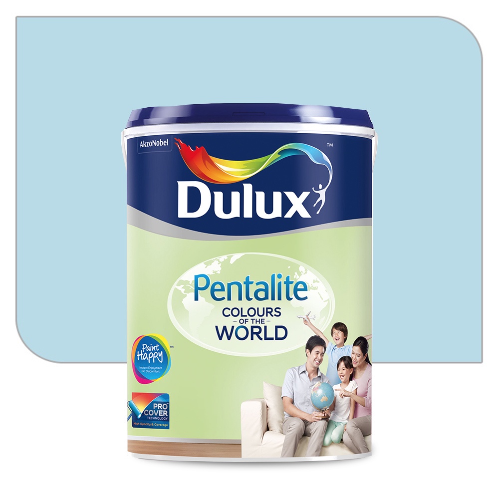 Dulux Pentalite Interior Wall Paint Smooth Matt Finish (Fountain Mist