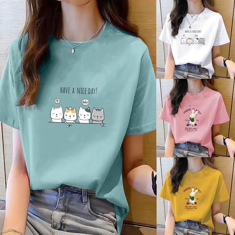 Girl in short hot sale t shirt