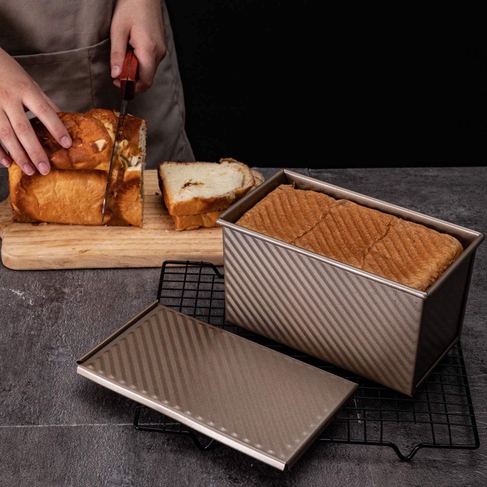 Non-Stick Rectangle Loaf Pan Bread Mold Baking Mould Cake Toast