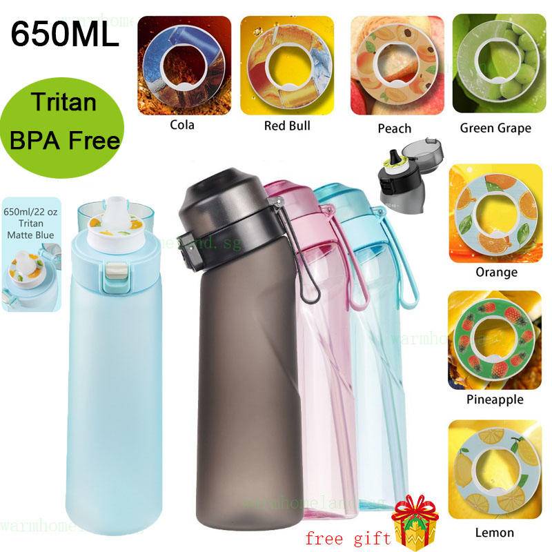 650ML Water Bottle 0 Sugar 0 Ka Flavour bottle Tritan BPA free Sports ...