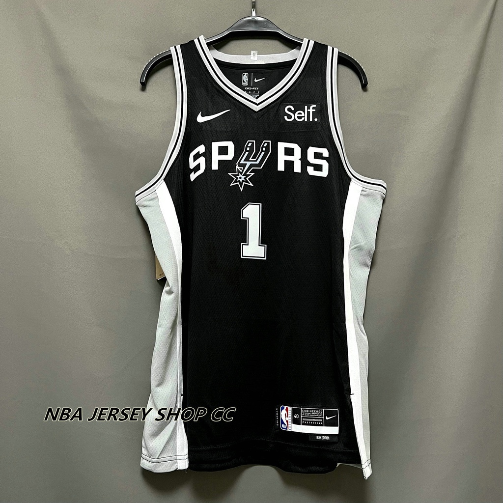 Nike Adult San Antonio Spurs Victor Wembanyama Icon Jersey