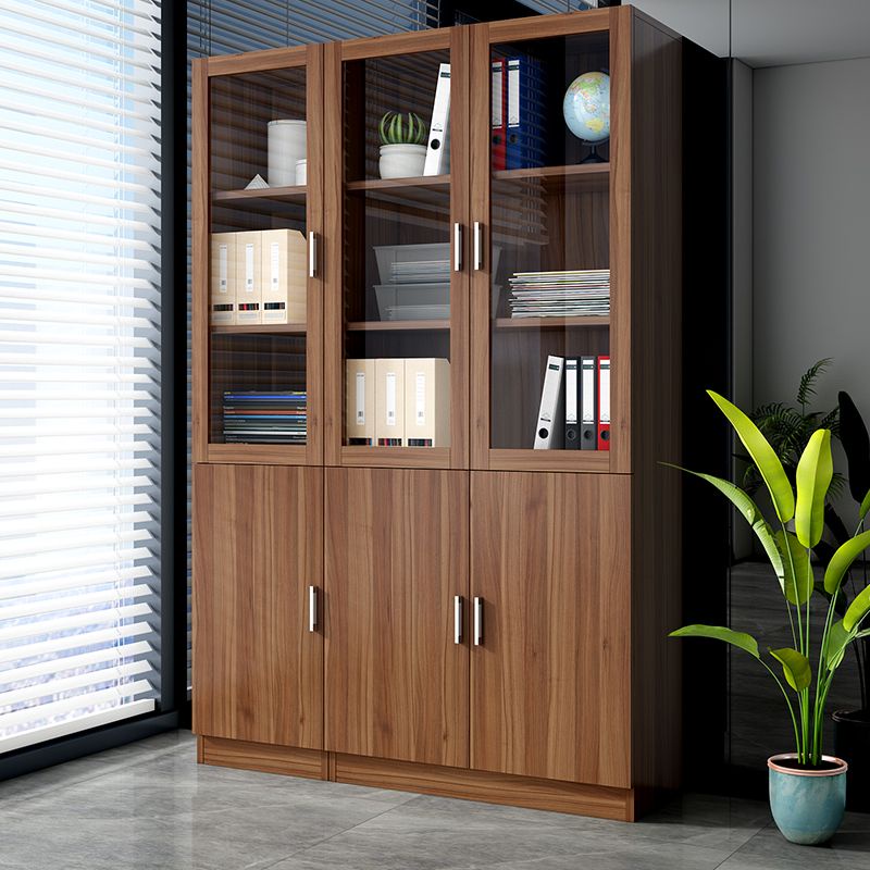 Wooden Filing Cabinet Bookshelf Bookcase Storage Cabinet Data Cabinet ...