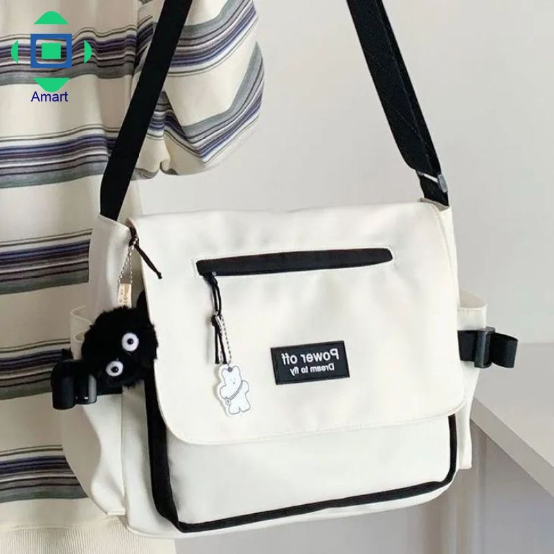 INS College Student Crossbody Bag Class Casual Backpack Shoulder Bag