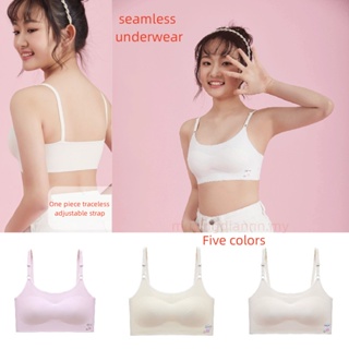 Girl's Underwear Thin Middle School Students Puberty Vest Girls