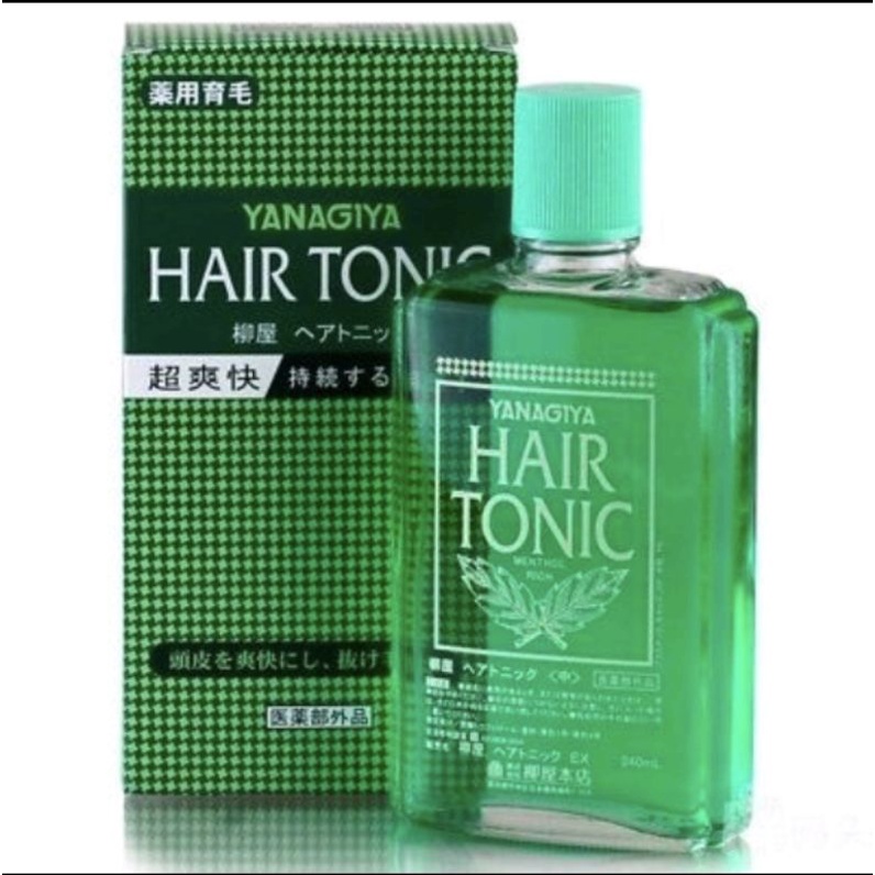 SG YANAGIYA Hair Medicated Hair Growth Tonic 240ml Shopee Singapore