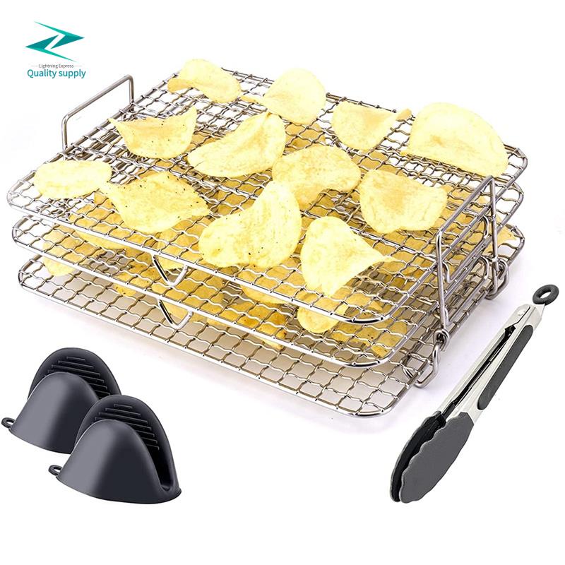 Air Fryer Rack for Ninja Foodi Grill XL Air Fryer, MultiLayer