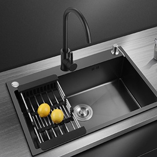 SinkShroom As Seen On TV Chrome Stainless Steel Kitchen Sink