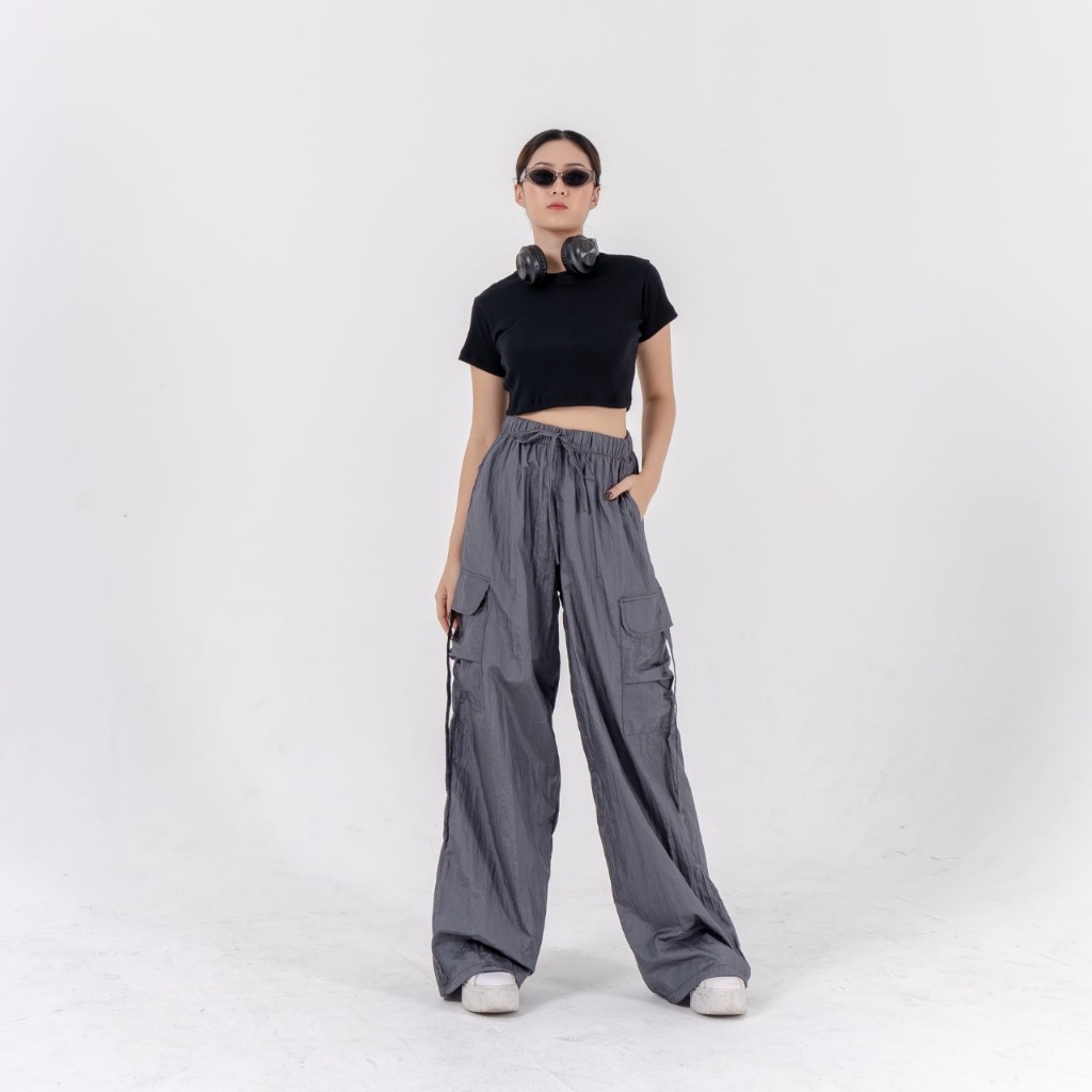 Eyouth 10138 women high waist pants long pants for office work