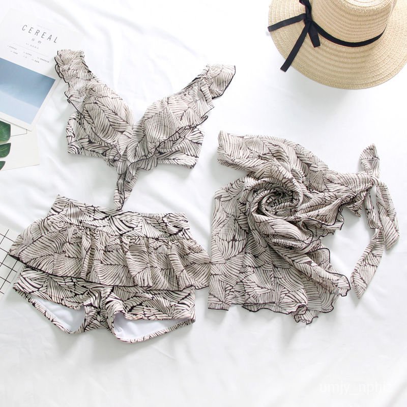 Swimsuit Women's ThreePiece Split Couple Suit plus Size Swimwear