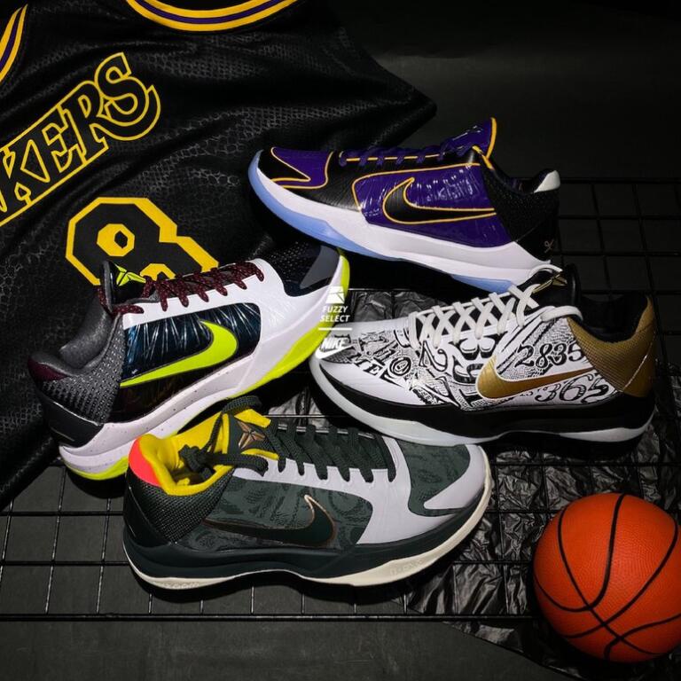 Kobe 5 basketball on sale shoes