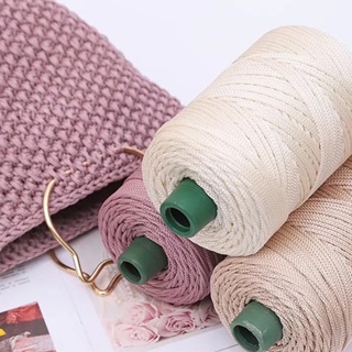 3PCS 150g Beginners Pink Yarn for Crocheting and Knitting,260