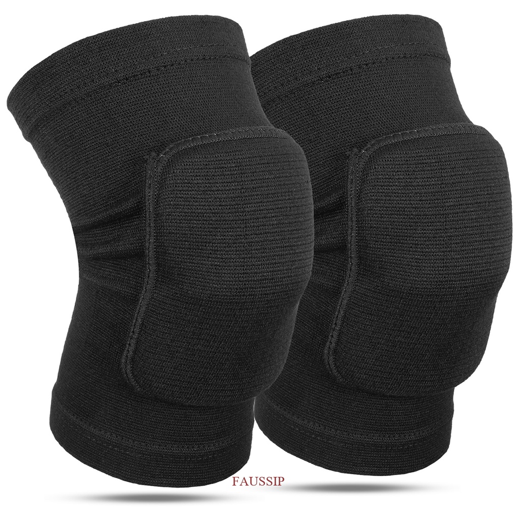 FASUSE 1 Pair Thickening AntiCollision Sponge Knee Support Volleyball
