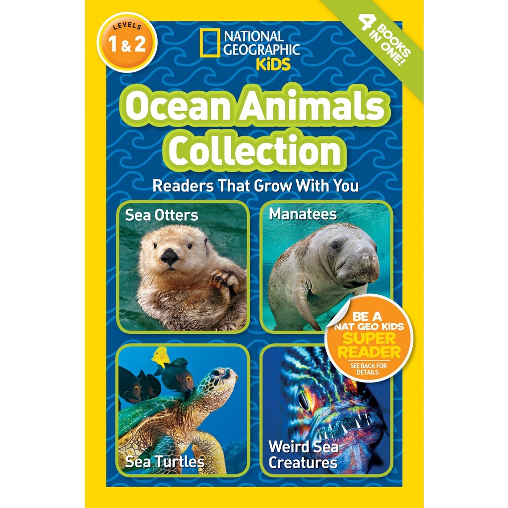 [sgstock] National Geographic Readers: Ocean Animals Collection: Sea ...