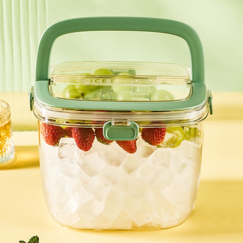 Thicken The Acrylic Ice Bucket Outdoor Ice Pellet Ice Cube Bucket Bar