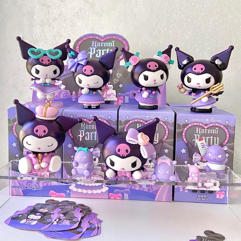 Sanrio Mystery Boxes Kuromi Birthday Party Blind Box Secret Figure Toys