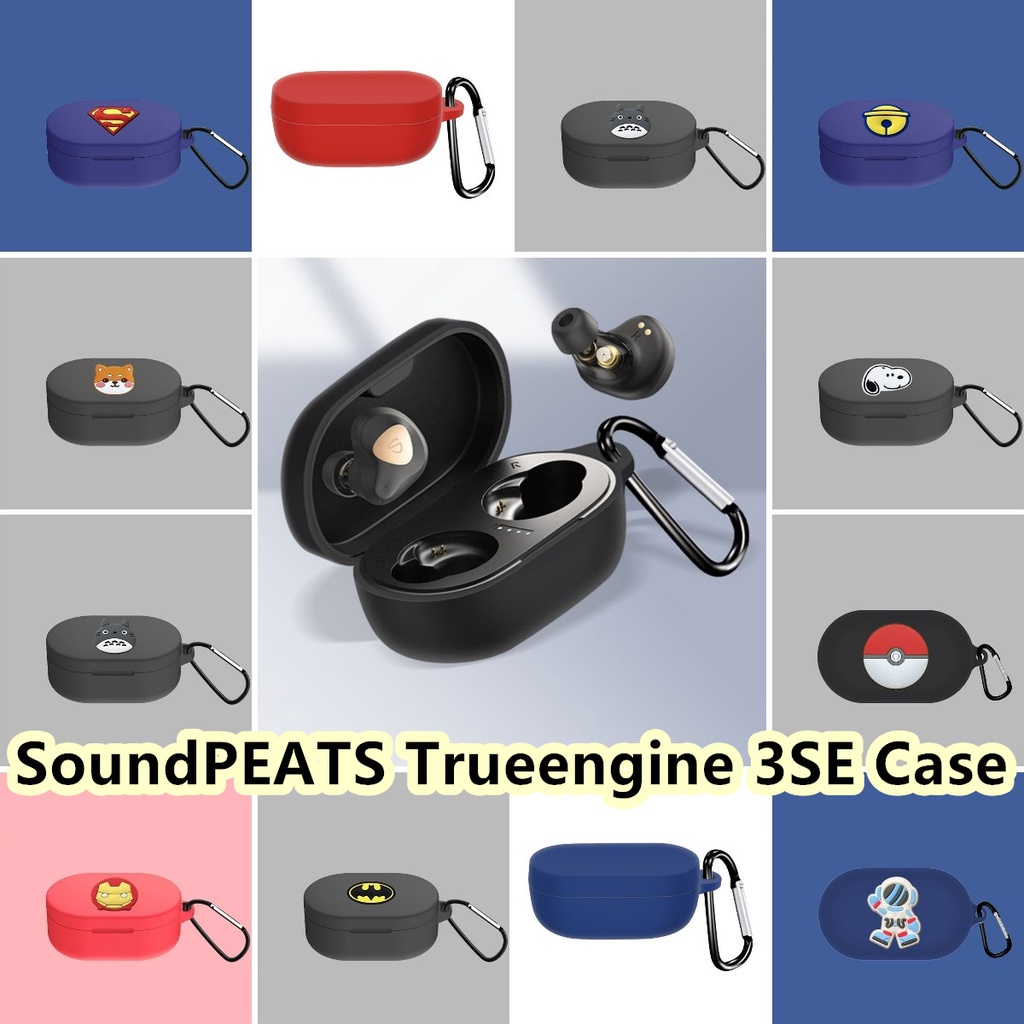 imamura For SoundPEATS Trueengine 3SE Case Creative Pattern for SoundPEATS Truengine 3 SE Casing Soft Earphone Case Cover Shopee Singapore
