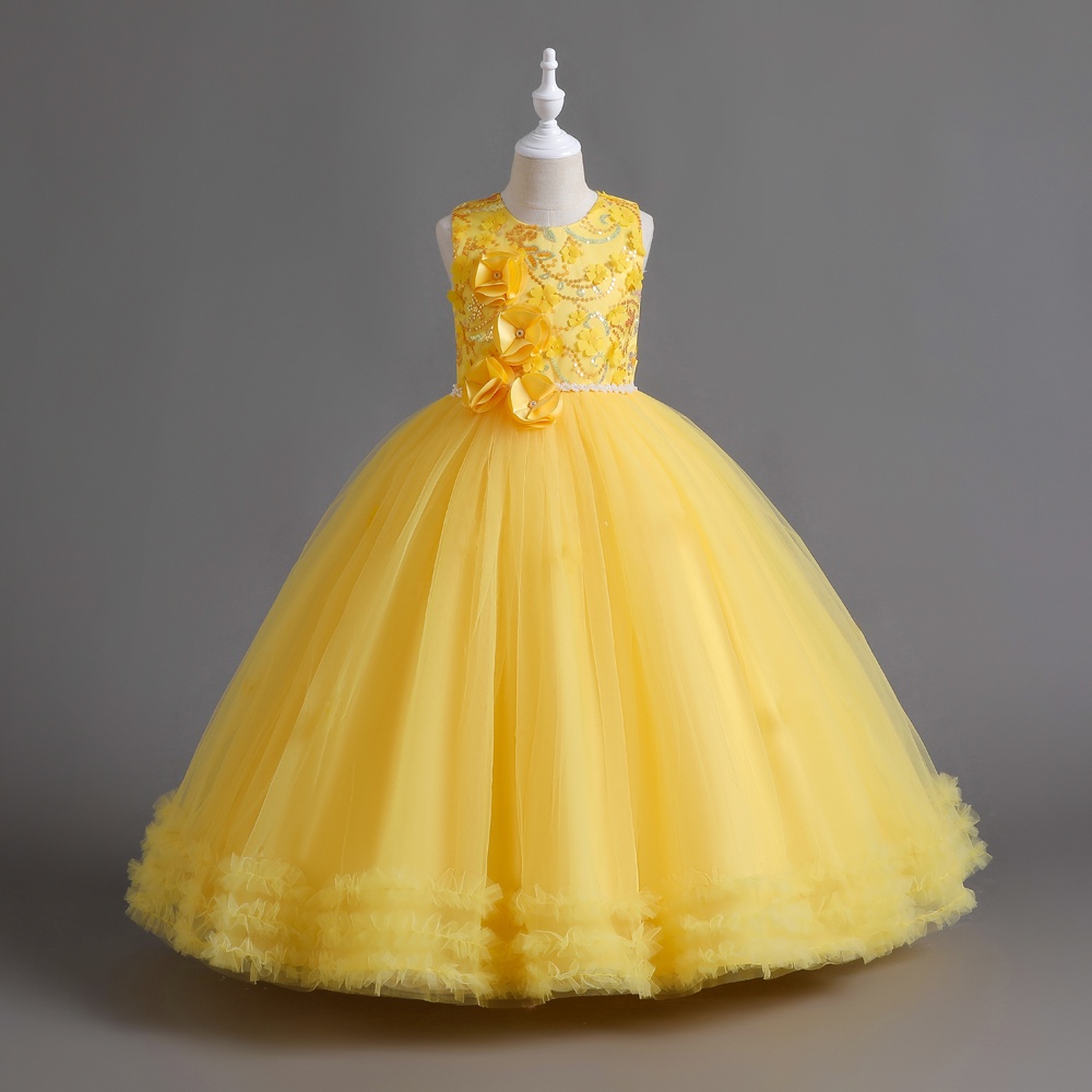 Tulle Ball Gown Shopee Flower Girls Dress For Wedding Birthday