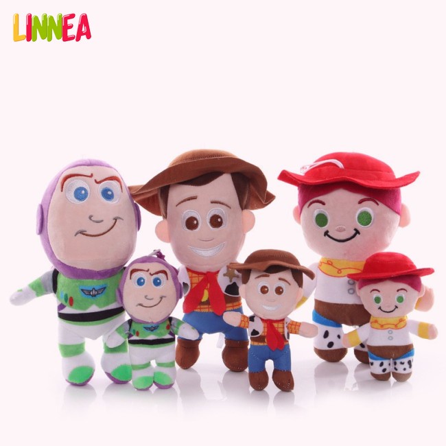 woody and buzz soft toys