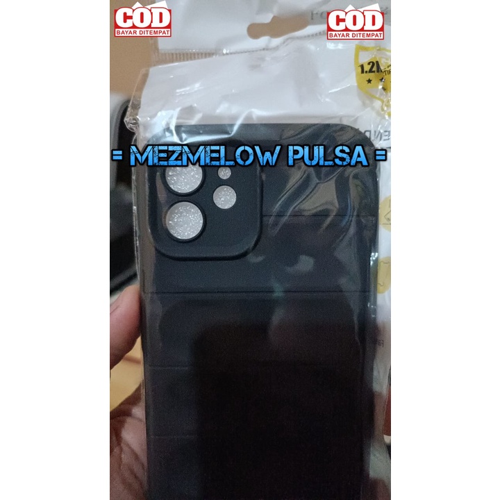 Silicone Phone case Micro Fibre Cloth Shield Phone Softcase IPHONE 12 BIASA