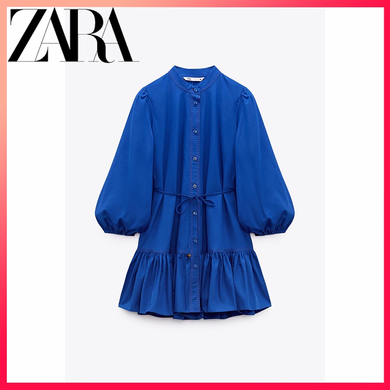 ZARA new women's clothing layered decorative dress