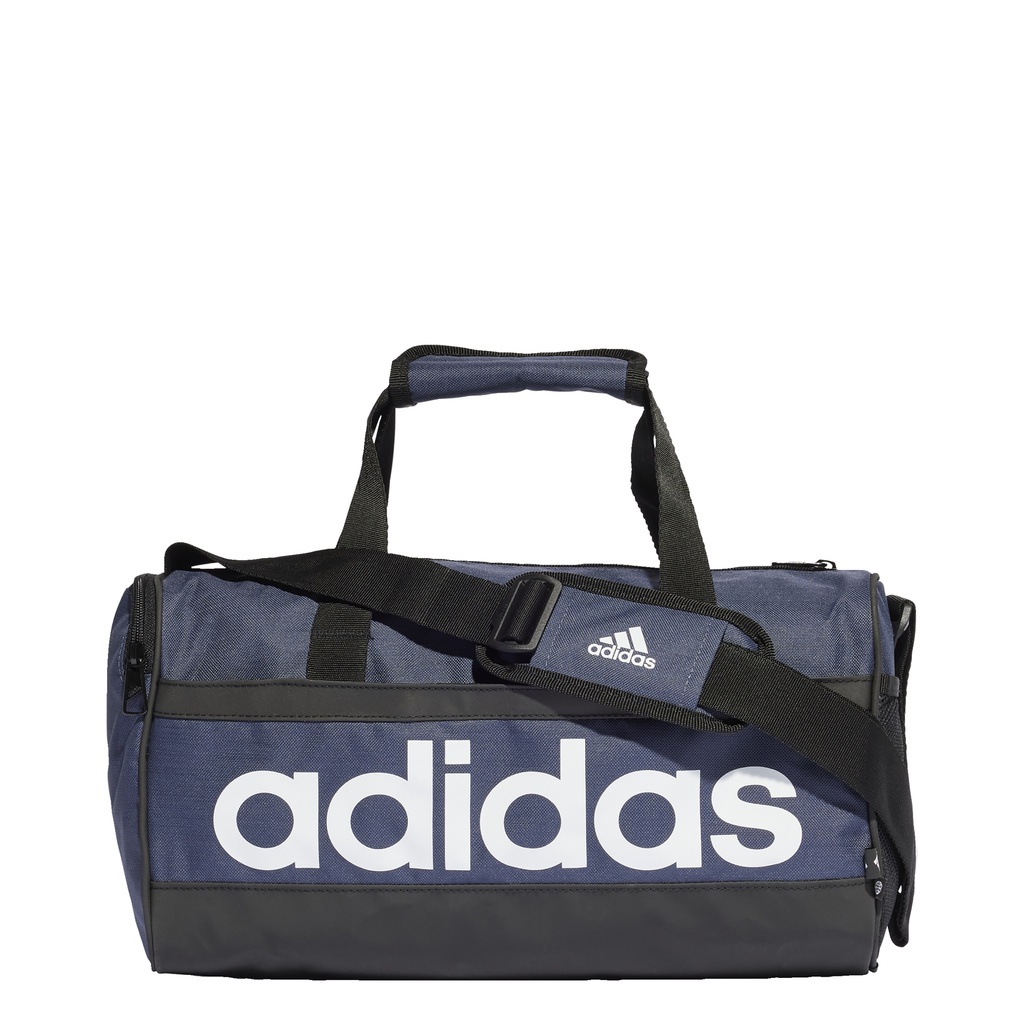 adidas Lifestyle Essentials Linear Duffel Bag Extra Small Unisex Blue ...