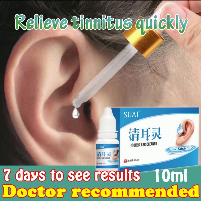 2pcs Ear Drops Removal Ear Wax Ear Itching Tinnitus Ear Wash Ear Drops