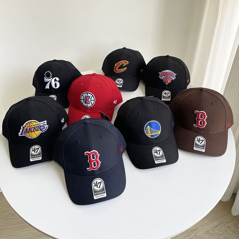 47brand Fashion Baseball cap Hip Hop Caps Outdoor Embroidery B Letter Personalized Snapback hats Men Women Shopee Singapore