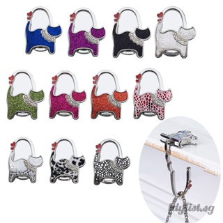 Creative Portable Metal Foldable Bag Purse Hook Handbag Hanger