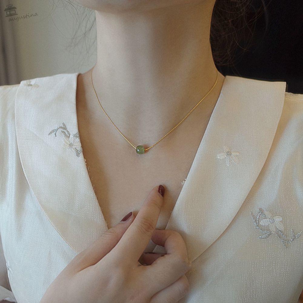 Korean deals jade necklace