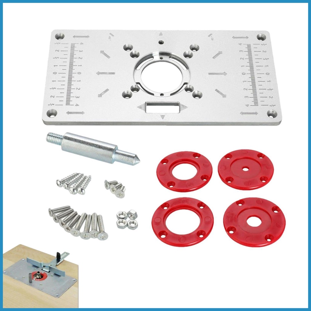 Router Table Insert Plate Aluminium Router Table Insert Plate Table For