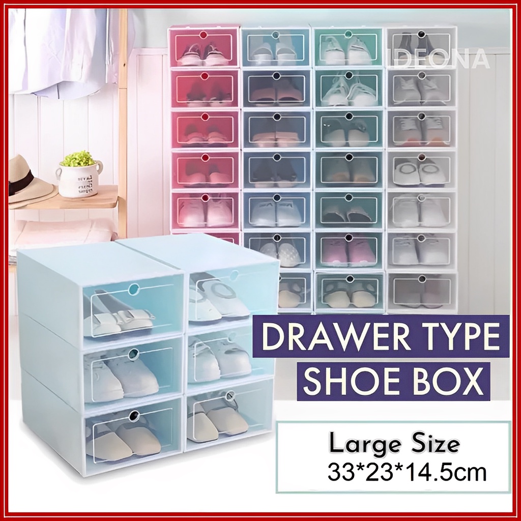 Bulk plastic shoe boxes hotsell