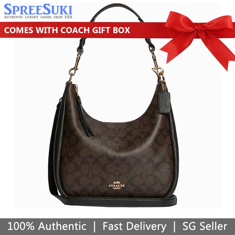 Coach Handbag In Gift Box Crossbody Bag Shoulder Bag Jules Hobo In