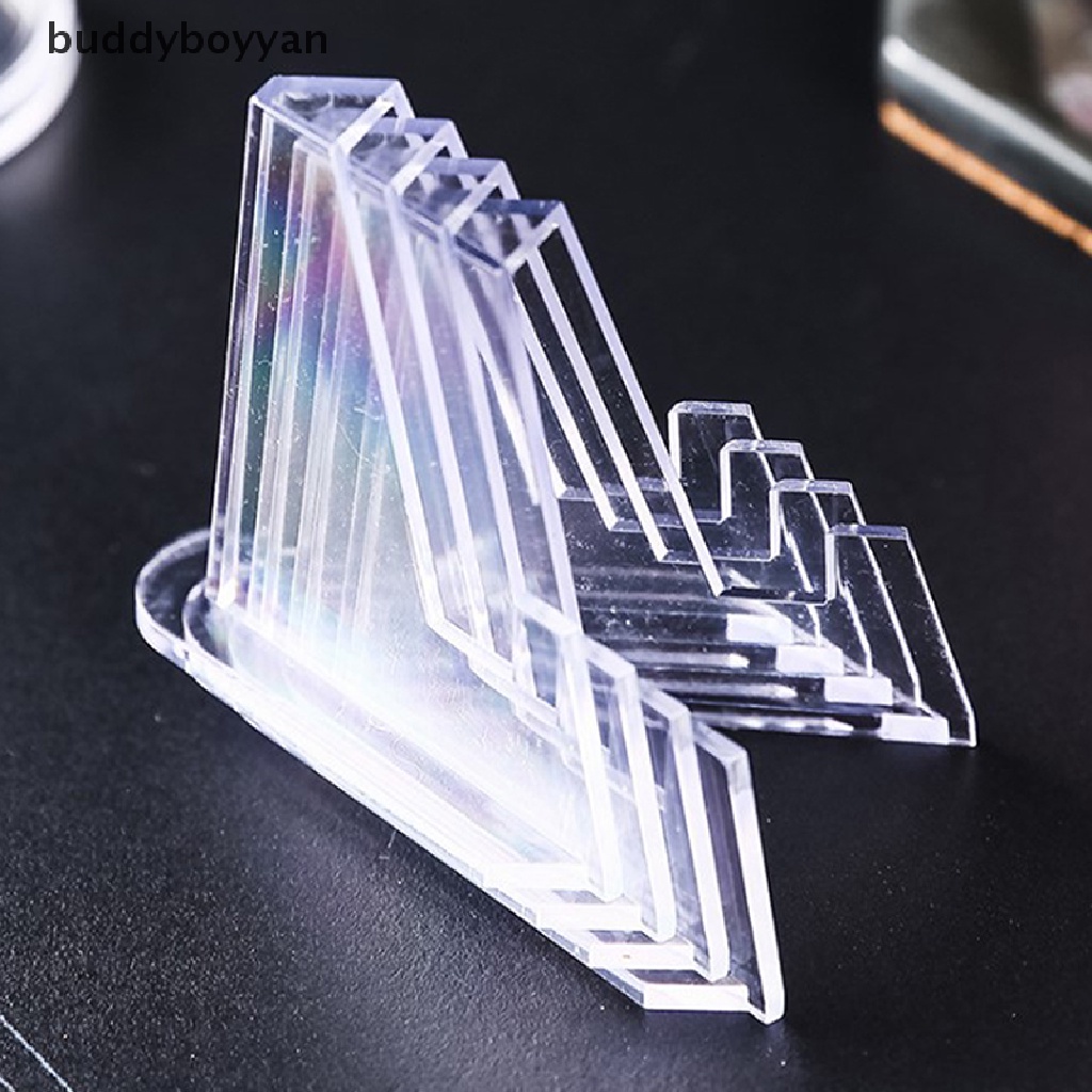 buddyboyyan 5pcs Acrylic Stand Coin Display Easel Holder Small Rack for ...