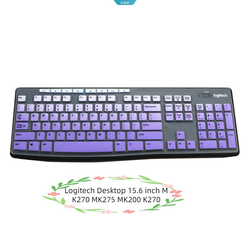 Desktop Keyboard Cover for Logitech Desktop 15.6 Inch MK270 MK275 MK200