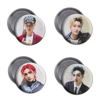 58mm KPOP TWICE LOGO Icons Pins Badge Decoration Brooches Metal Badges For  Clothes Backpack Decoration