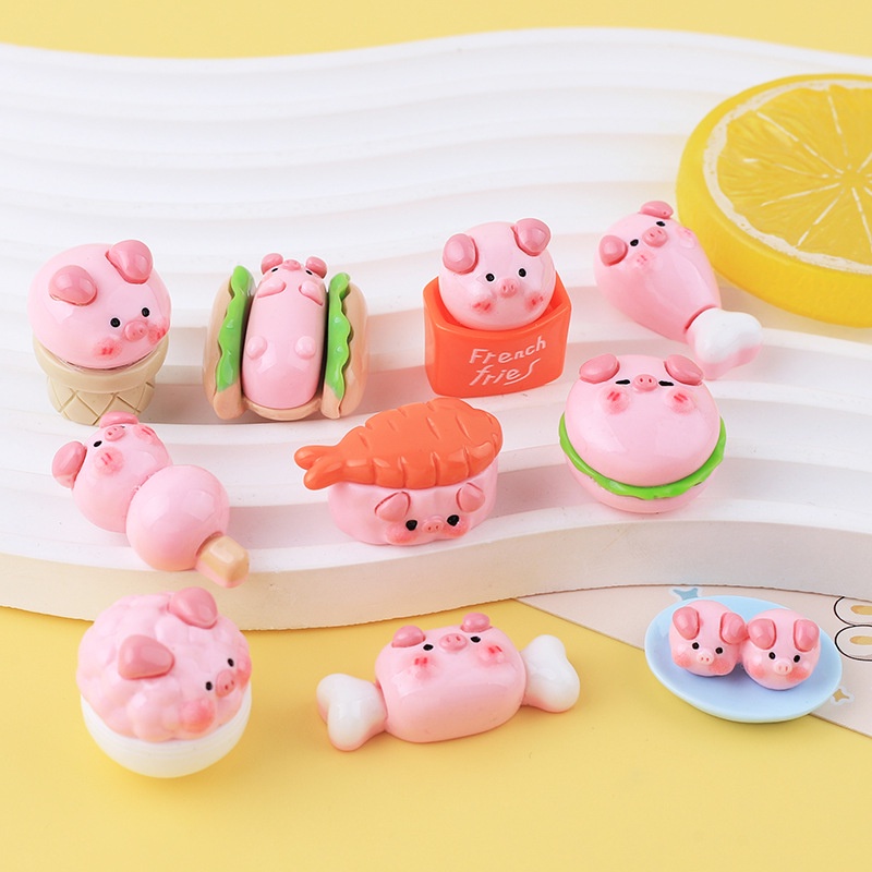 Jibbitz Charm Crocs Pig DIY Shoes Decoration Diy Accessories DIY Phone