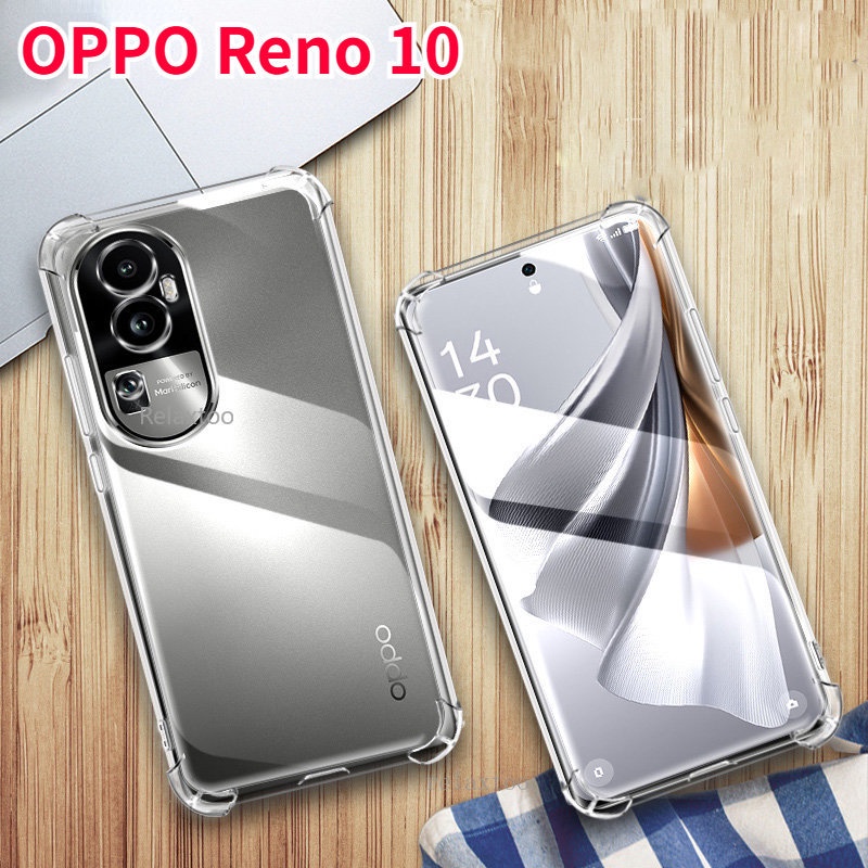 For OPPO Reno 10 Case For Reno 10 Pro 5G Capas Liquid Silicone
