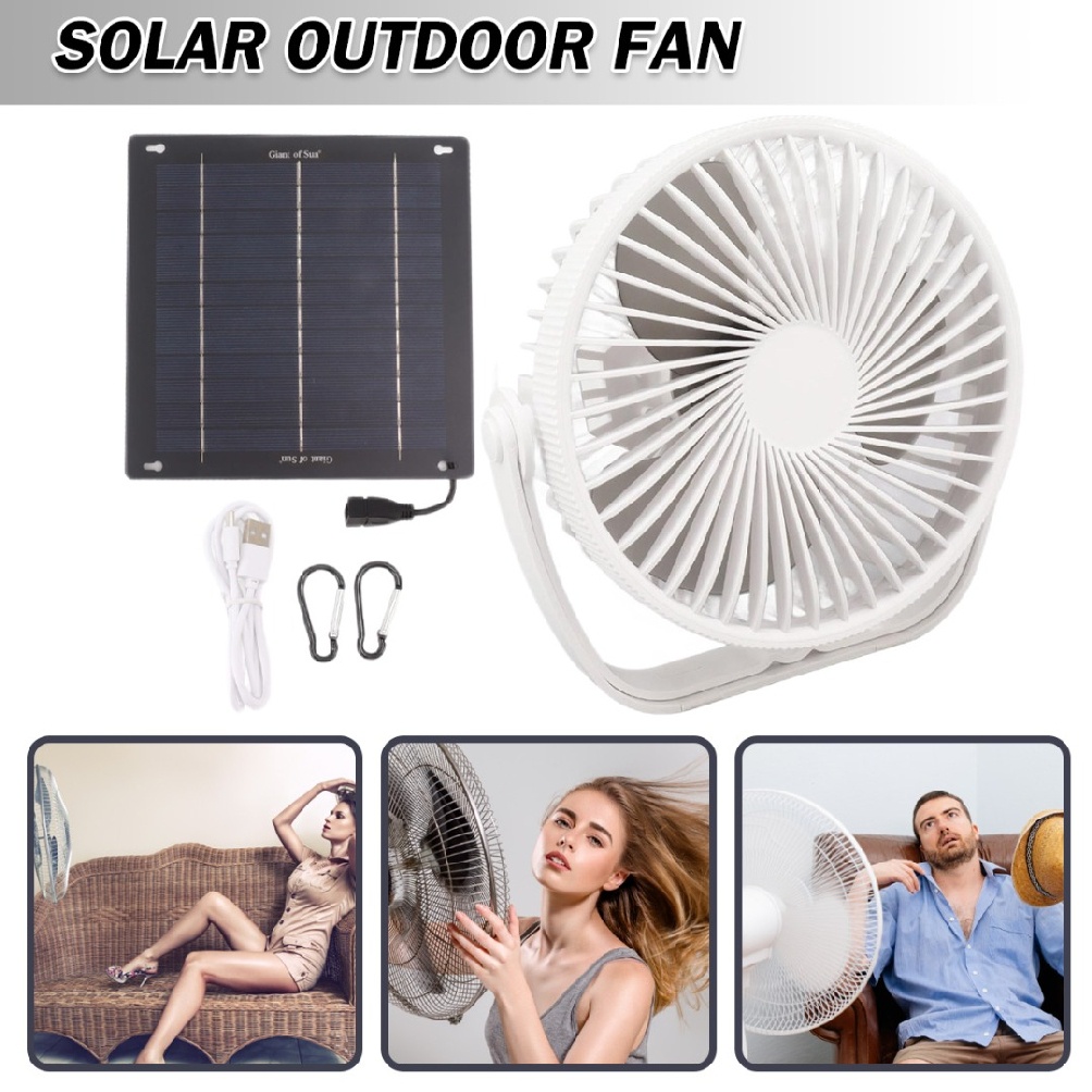 10W Solar Panel Powered Fan Kit Waterproof Solar Exhaust Fan for Greenhouse  Shed | Shopee Singapore