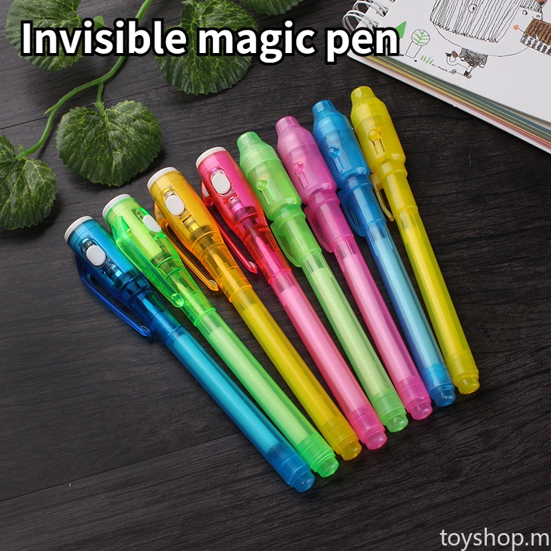 Magic Pen Invisible Ink Pen Built in UV Light Pen | Shopee Singapore