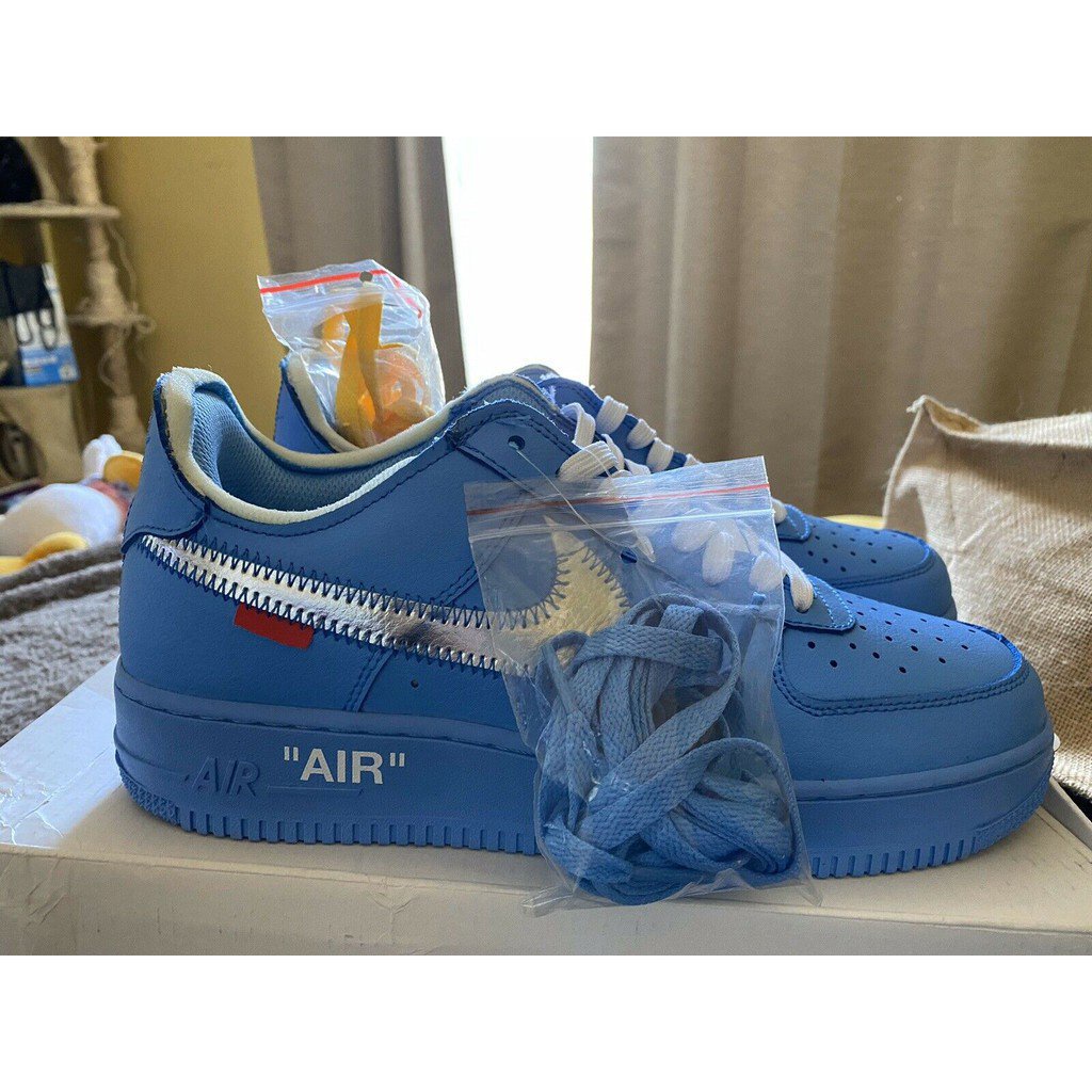 Where to buy off white air on sale force 1 blue