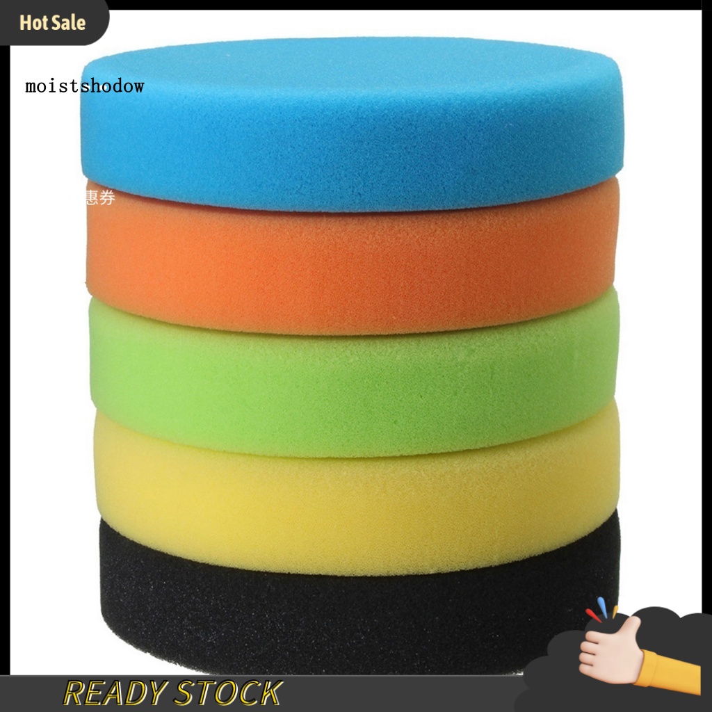 mw 6 Inch 150mm Sponge Buffer Soft Polishing Sponge Round Polishing Pad for Car