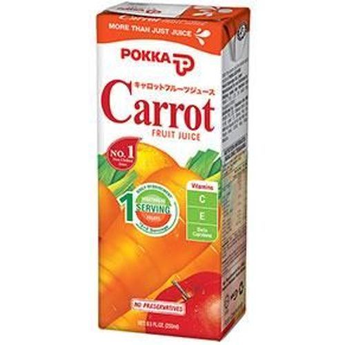Pokka Carrot Fruit Juice 250ml Shopee Singapore