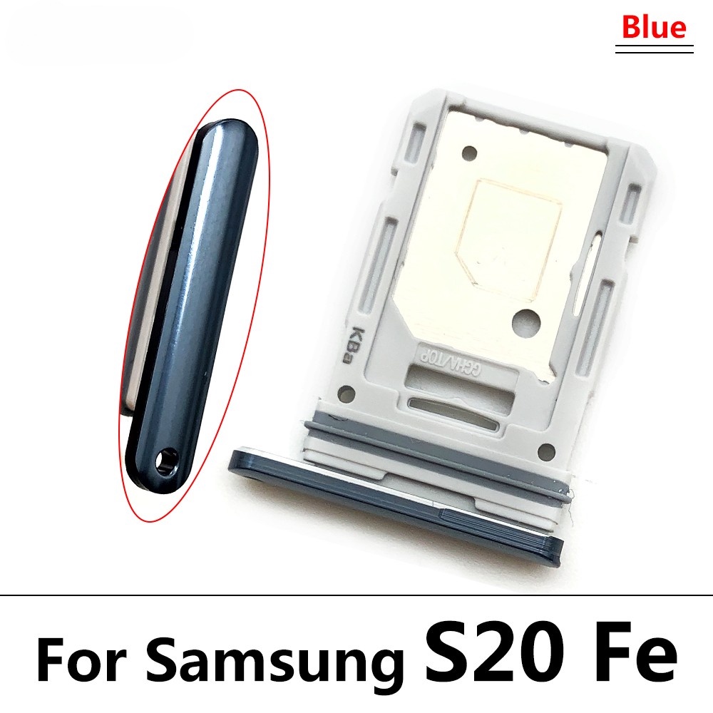 Sim Card Tray For Samsung Galaxy S20 Plus Ultra S20 Fe Dual SIM