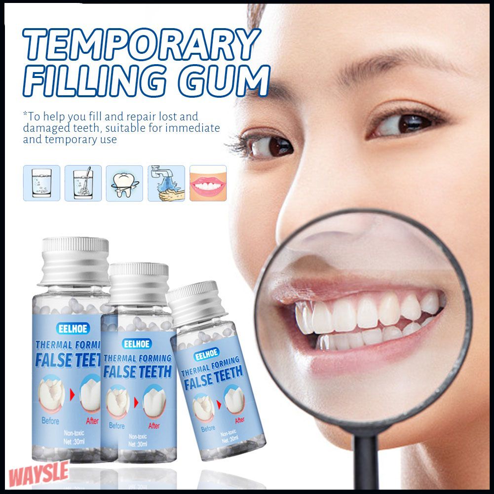 Diy temporary temptooth repair teeth kit False Teeth Solid Glue teeth ...