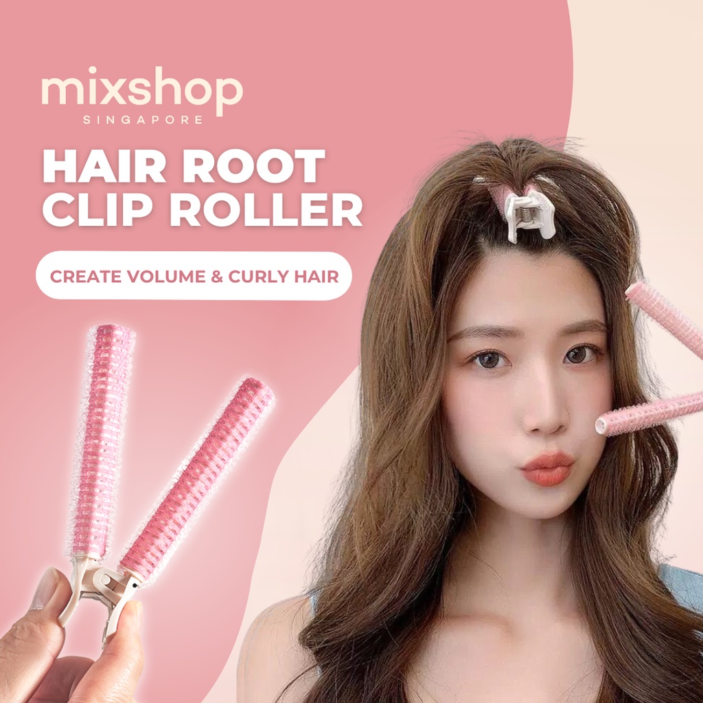2PCS Korean Hair Root Fluffy Volume Curler Clip Roller/Bangs