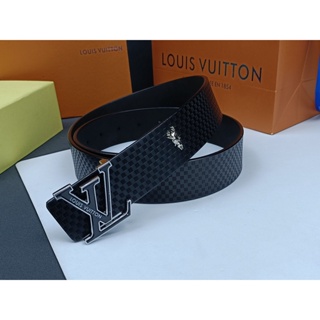 Louis Vuitton, Accessories, Louis Vuitton Belt Black And Gold