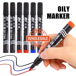 Wholesale Oily Waterproof Black Permanent Black Marker Pen Drawing