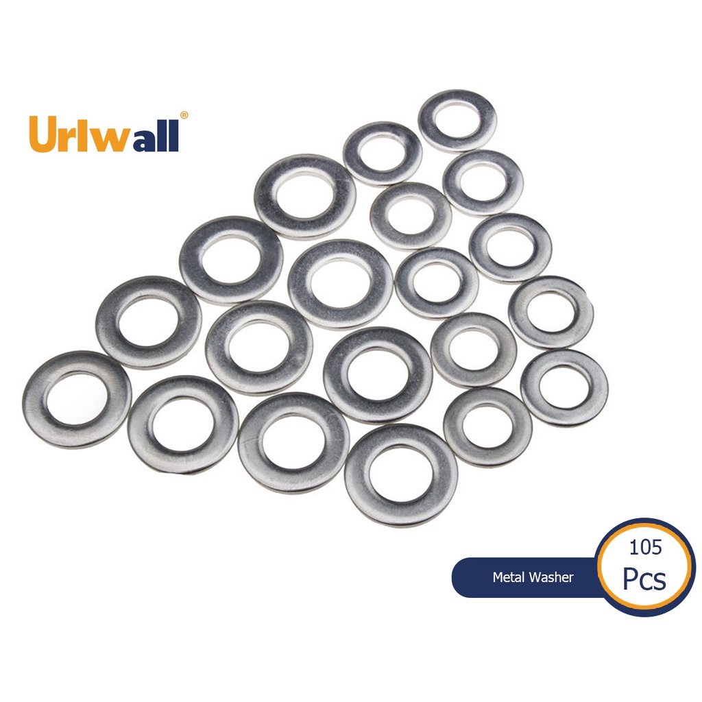 Urlwall 105pcs/lot 6Sizes 304 Stainless Steel M3/M4/M5/M6/M8/M10 ...